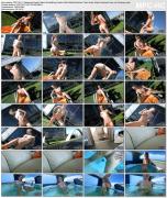 Скриншот №6 для [NebraskaCoeds.com] 2021-06-11 Evelina - Naked Sunbathing Evelina With Bubble Machine Then Under Water Surprise Pussy Lip Closeups [Solo, Posing] [1080p, HDRip]