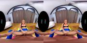 Скриншот №5 для [VRHush.com] AJ Applegate (Don t Distract Me! I m Working out! / 30.10.2018) [2018 г., Blonde, Blowjob, Cowgirl, Doggy Style, Handjob, Hardcore, Kissing, Missionary, Natural Tits, POV, Reverse Cowgirl, VR, 4K, 1920p] [Oculus Rift / Vive]