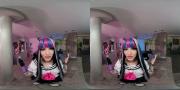 Скриншот №1 для [VRCosplayX.com] Lola Fae (Danganronpa: Ibuki Mioda A XXX Parody / 14.06.2021) [2021 г., Doggystyle, Squirting, Anime, Small Tits, Blowjob, Fucking, Brunette, Babe, Teen, Cum On Body, Videogame, VR, 4K, 2048p] [Oculus Rift / Vive]