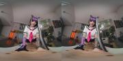 Скриншот №4 для [VRCosplayX.com] Lola Fae (Danganronpa: Ibuki Mioda A XXX Parody / 14.06.2021) [2021 г., Doggystyle, Squirting, Anime, Small Tits, Blowjob, Fucking, Brunette, Babe, Teen, Cum On Body, Videogame, VR, 7K, 3584p] [Oculus Rift / Vive]