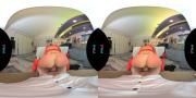 Скриншот №2 для [VRHush.com] Brandy Aniston - From the Vault: My Feet Or My Pussy [2021-11-15, Hardcore, Blowjob, Big Tits, Brunette, Lingerie, Facial, Cum Swallow, Heels, POV, VR, 4K, 1920p] [Oculus Go / GearVR]