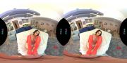 Скриншот №3 для [VRHush.com] Brandy Aniston - From the Vault: My Feet Or My Pussy [2021-11-15, Hardcore, Blowjob, Big Tits, Brunette, Lingerie, Facial, Cum Swallow, Heels, POV, VR, 4K, 1920p] [Oculus Go / GearVR]