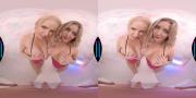 Скриншот №5 для [NaughtyAmericaVR.com] Kayley Gunner, Vanessa Cage (Real Pornstars VR / 24.01.2022) [2022 г., American, Big Ass, Big Dick, Big Fake Tits, Bikini, Blonde, Blow Job, Bubble Butt, Caucasian, Cum on Tits, Deepthroating, Fake Tits, Long Hair, Oil, POV, Re ]