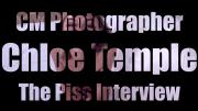 Скриншот №1 для Chloe Temple: The Piss Interview (CM Photographer, Manyvids.com) [Piss, 1080p]