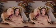 Скриншот №7 для [BaDoinkVR.com] Clara Mia, Nikki Hill ( King of the Hill / 25.03.2022) [2022 г., Small Tits, Doggystyle, Blonde, Babe, Natural, Threesome, Tattoos, Blowjob, Brunette, Teen, 7K, 180°, 3584p] [Oculus Rift / Vive]