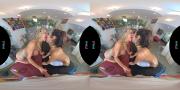 Скриншот №2 для [VRHush.com] Lily Adams, Alexis Fawx - From The Vault: Who s Better? Me Or My Stepmom? [2022-03-30, Hardcore, Blowjob, Handjob, Threesome, MFF, MILF, Blonde, Pussylick, Kissing, Cum Swapping, Cumshot, POV, VR, 2K, 1440p] [PlayStation VR]
