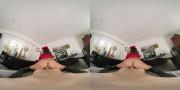 Скриншот №10 для [VRCosplayX.com] April Olsen (Where is Carmen Sandiego? A XXX Parody / 07.04.2022) [2022 г., Doggystyle, Videogame, Blowjob, Fucking, Teen, Brunette, Cum On Body, Villain, TV Show, 180, VR, 7K, 3584p] [Oculus Rift / Vive]