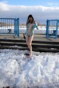 Скриншот №4 для [Nude-in-russia.com] 2021-12-21 Katja P - Winter and campagne [Exhibitionism] [2700*1800, 41]
