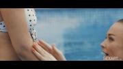 Скриншот №1 для [SexArt.com] Alya Stark & Irina Cage Ray Of Sunshine [2022-07-29, lesbo, brunette, blonde, scissors, shaved, 1080p, HDRip]