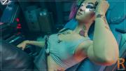 Скриншот №3 для [Comix] Realium Collection / Коллекция комиксов работ автора (Realium Collection) [3DCG, cyberpunk 2077, mass effect, lesbian, fantasy, monsters, judy alvarez, toys, makeup, tattoo, anal, masturbation] [PNG] [eng]