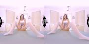 Скриншот №1 для [StripzVR.com] Flamy Nika - Sexy Little Skirt (19-08-2022) [2022 г., Small Tits, Shaved Pussy, Solo, Striptease, Erotic, Tattoo, 2880р] [Oculus Rift / Vive]