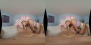 Скриншот №10 для [WankzVR.com] Khloe Kapri (The Mystery Is Afoot!) [2022 г., VR, Virtual Reality, POV, 180, Hardcore, 1on1, Straight, Blowjob, Handjob, English Language, Blonde, Small Tits, Natural Tits, Cowgirl, Reverse Cowgirl, Shaved Pussy, Masturbation, Missionar ]