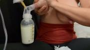 Скриншот №9 для [Manyvids.com] Bumpinbaccas - Pumping 18 Oz And Swallowing It All [2022 г., solo, lactation, breast pump, 1080p, SiteRip]