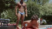 Скриншот №3 для [Str8ToGay.com / Men.com] Cumbathing / 7993591 (Kenzo Alvarez, Cristiano) [2022 г., Anal Sex, Bareback, Blowjob, Cumshot, Facial, Muscles, Outdoors, 1080p]
