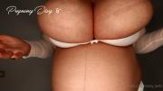 Скриншот №8 для [Onlyfans.com] Micky Bells - Pregnancy Diary 8 [2022 г., solo, pregnant, big tits, huge tits, 1080p, SiteRip]