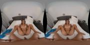 Скриншот №8 для [MILFVR.com] Mandy Rhea - Birthday Suit Surprise [2022, VR, Virtual Reality, POV, Hardcore, 1on1, 180, Straight, MILF, English Language, Blonde, Blowjob, Handjob, Creampie, Shaved Pussy, Big Tits, Fake Tits, Cowgirl, Reverse Cowgirl, Missionary, Clos ]