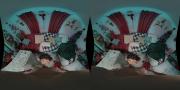 Скриншот №1 для [POVR.com/POVR Originals] Maya Woulfe - A RoboCock Christmas [2022, VR, Virtual Reality, 180, POV, Hardcore, 1on1, Straight, Brunette, Small Tits, Natural Tits, Trimmed Pussy, Blowjob, Handjob, Cowgirl, Reverse Cowgirl, Missionary, Closeup Missionary ]