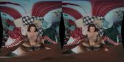 Скриншот №4 для [POVR.com/POVR Originals] Maya Woulfe - A RoboCock Christmas [2022, VR, Virtual Reality, 180, POV, Hardcore, 1on1, Straight, Brunette, Small Tits, Natural Tits, Trimmed Pussy, Blowjob, Handjob, Cowgirl, Reverse Cowgirl, Missionary, Closeup Missionary ]