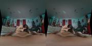 Скриншот №7 для [POVR.com/POVR Originals] Maya Woulfe - A RoboCock Christmas [2022, VR, Virtual Reality, 180, POV, Hardcore, 1on1, Straight, Brunette, Small Tits, Natural Tits, Trimmed Pussy, Blowjob, Handjob, Cowgirl, Reverse Cowgirl, Missionary, Closeup Missionary ]