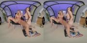 Скриншот №3 для [VirtualTaboo.com] Princess Alice, Rika Fane - Rate Us Out Of 10 [2022, VR, Virtual Reality Voyeur, 180, No Male, Blonde, Brunette, English Language, Small Tits, Natural Tits, Masturbation, Shaved Pussy, Lesbian, SideBySide, 1440p, SiteRip] [Samsung  ]
