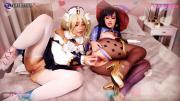 Скриншот №3 для [OnlyFans.com] Alice Bong & Purple Bitch - Lesbians Barbara and Mona from Genshin with Music [2021 г., Amateur, Anal Play, Blowjob (Toys), Cosplay, Lesbian, Teen, Pantyhose, 1080p, HDRip]