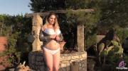 Скриншот №2 для [//www.pinupfiles.com] Holly Garner [14.01.23, Big Tits, Natural Tits, Posing, Russian Girls, Softcore, Solo, 1080p, SiteRip]