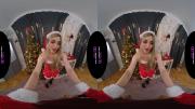 Скриншот №1 для [VirtualRealTrans.com] Michael Fly & Natalie Mars (Christmas Elf) [2021, Transsexuals, Shemale, Anal, VR, 4K, 3D, 180, 2160p]