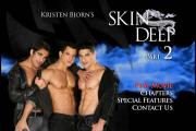 Скриншот №1 для Skin Deep 2 / Hа глубину кожи 2 (Kristen Bjorn, Kristen Bjorn / Sarava) [2008 г., anal, oral, international cast, group sex, general hardcore, condoms, DVD9]