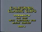 Скриншот №1 для California Girls Bikini Contest #4 / Калифорнийский конкурс девушек в бикини №4 (studios unnamed) [1987 г., Bikini Models,contest bikini, DVDRip]